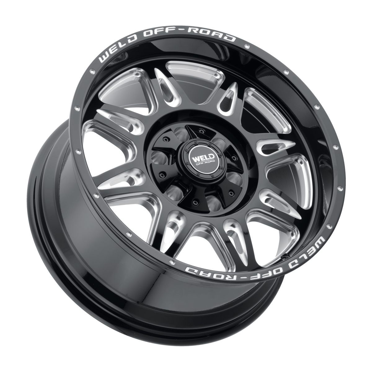WELD Off-Road Cheyenne 20X10 -18 Gloss Black Milled
