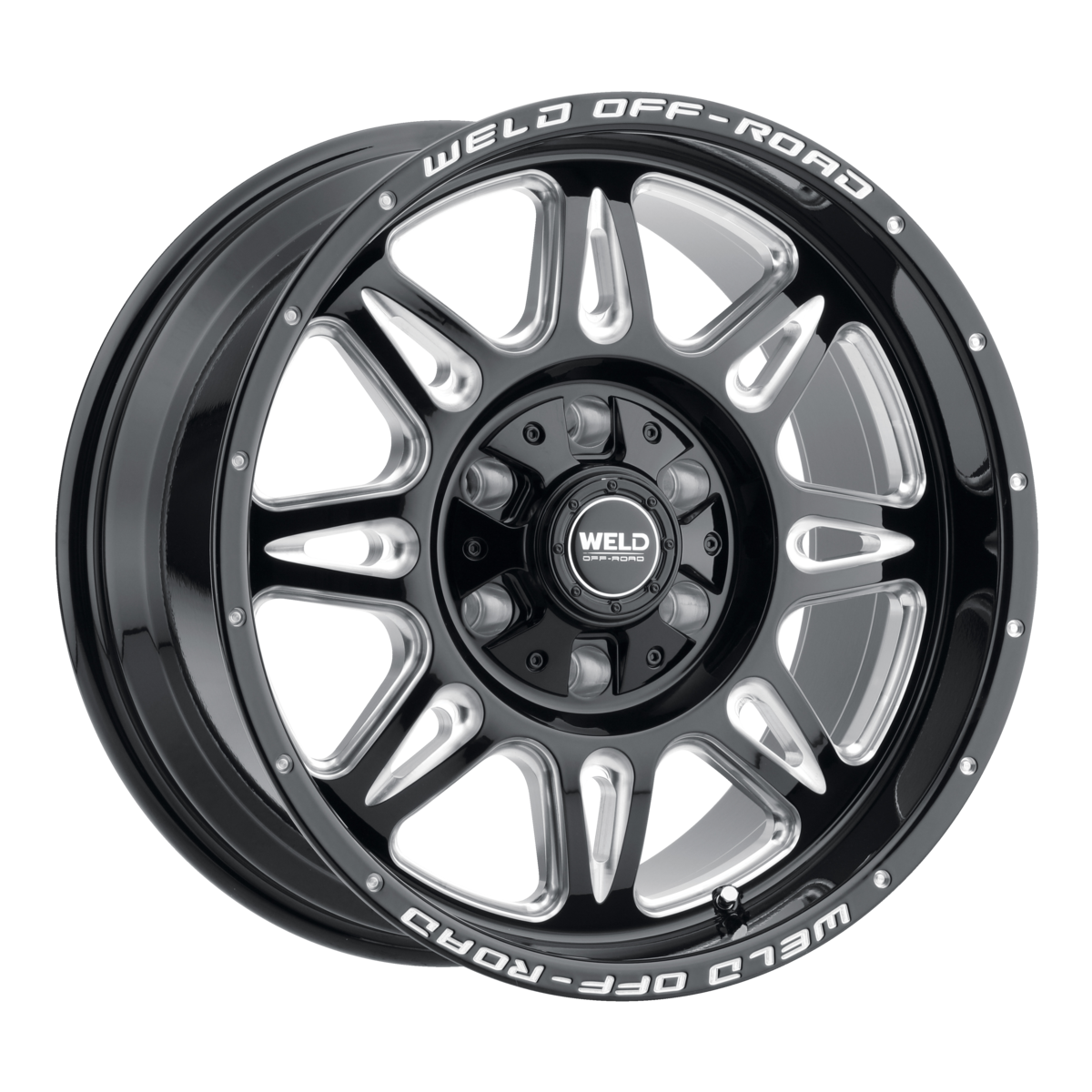 WELD Off-Road Cheyenne 20X12 -44 Gloss Black Milled
