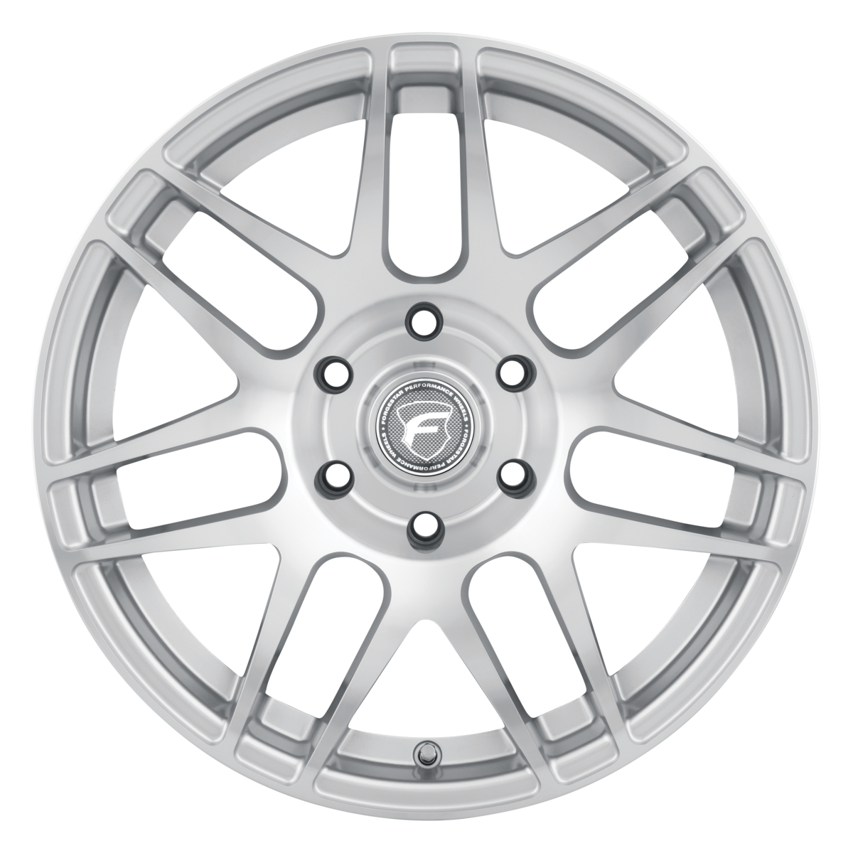 Forgestar F14 Drag 17X9.5 +25 Silver Machined