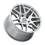 Forgestar F14 Drag 17X9.5 +25 Silver Machined