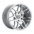 Forgestar F14 Drag 17X9.5 +25 Silver Machined