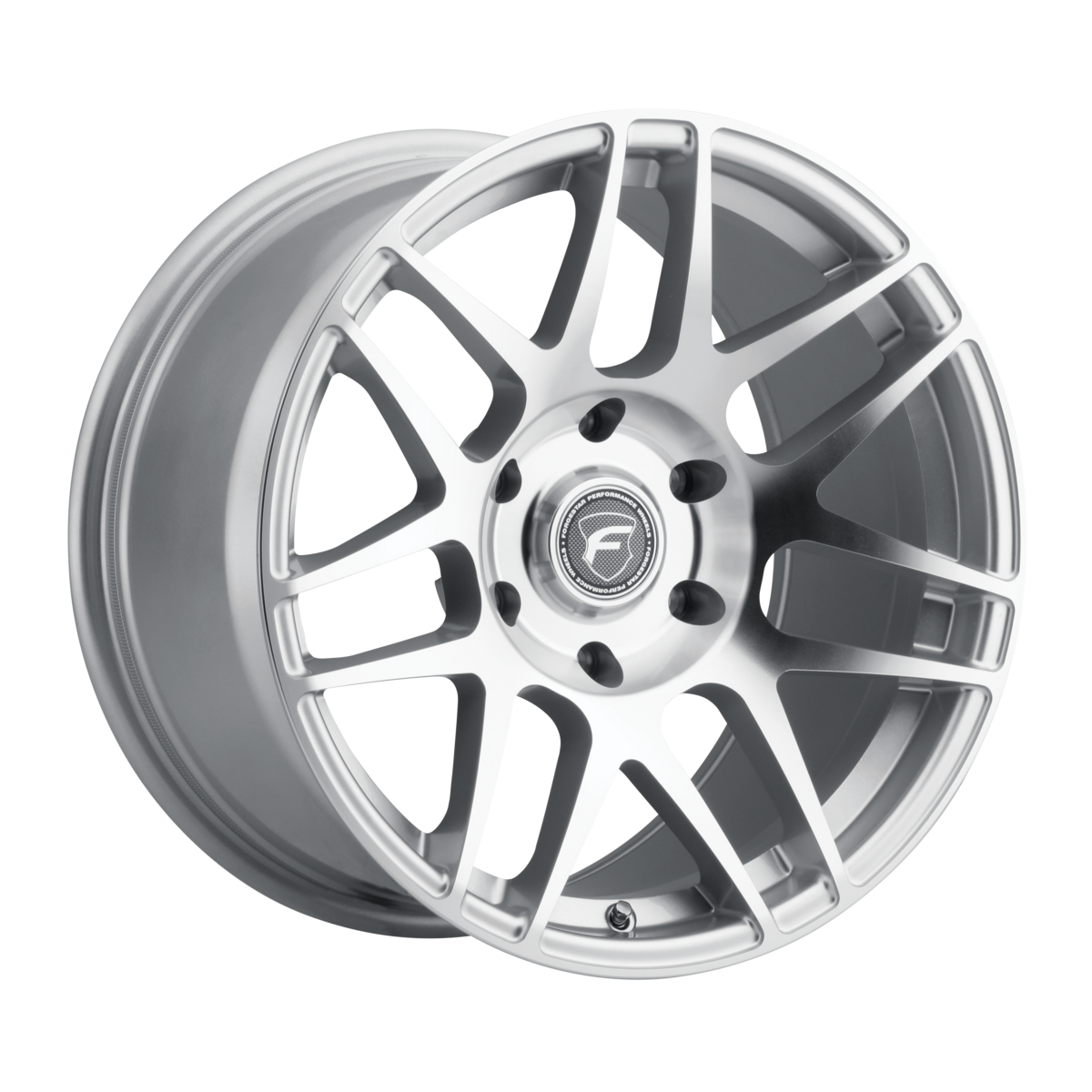 Forgestar F14 Drag 17X9.5 +25 Silver Machined