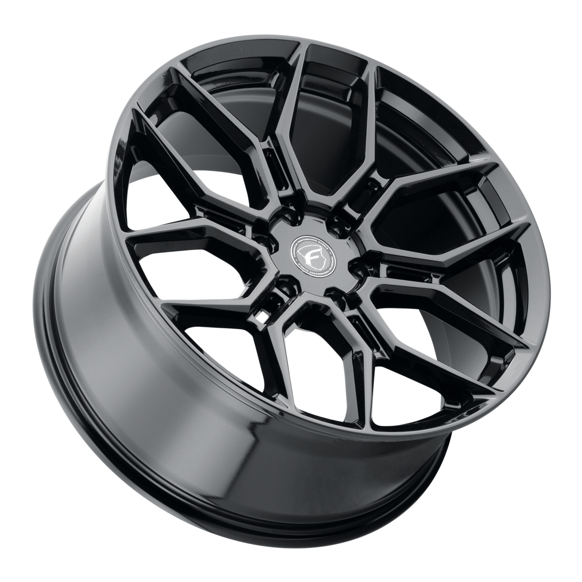 Forgestar X12 22X10 +30 Gloss Black