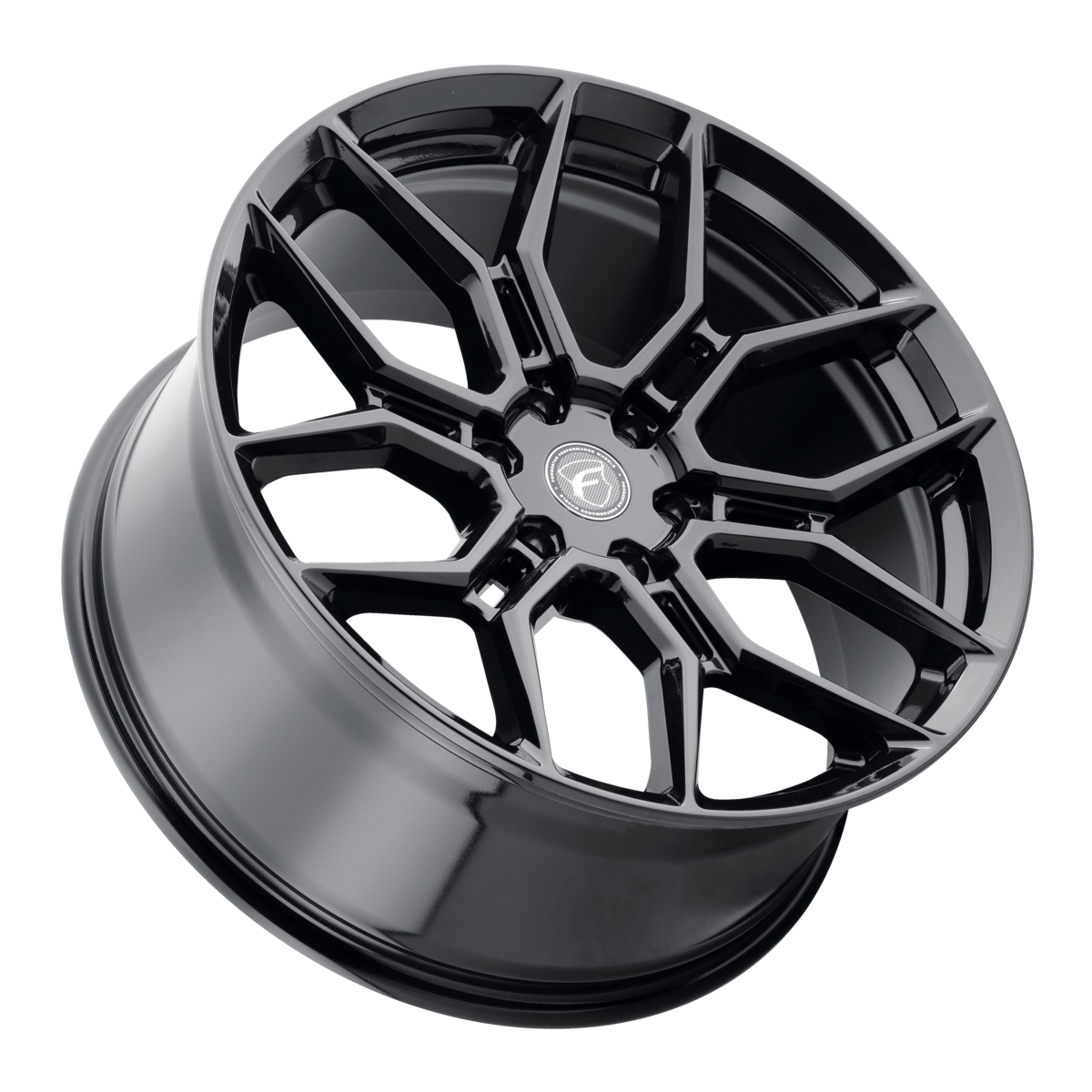 Forgestar X12 22X10 +30 Gloss Black