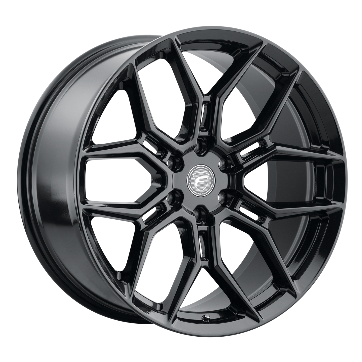 Forgestar X12 22X10 +30 Gloss Black