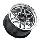 WELD Street Performance Laguna 6 Drag 17X11 +36 Gloss Black Milled