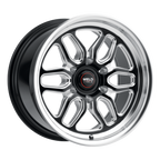 WELD Street Performance Laguna 6 Drag 17X10 +42 Gloss Black Milled