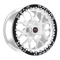 WELD Racing S77 Hd Beadlock 17X9.5 +24 Polished Center - Polished Shell