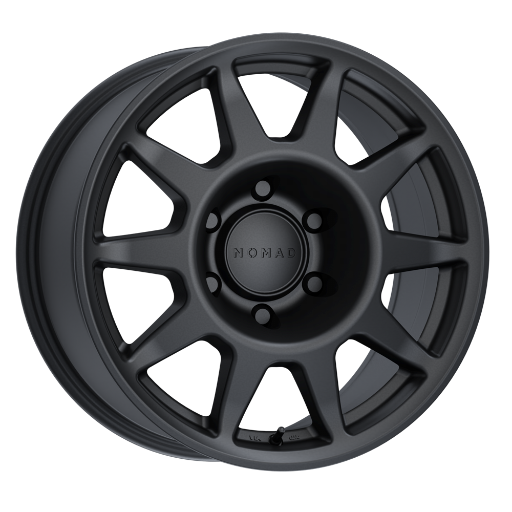 Nomad Wheels Touring 16X8 +0 Satin Black