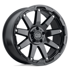 Black Rhino Hard Alloys Oceano 20X9.5 +12 Gloss Gun Black W/ Ss Bolts