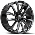 O.E. Revolution CAD-34 22X9 +28 Gloss Black