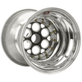 WELD Racing Magnum Sprint 15X18 + Black Center - Polished Shell