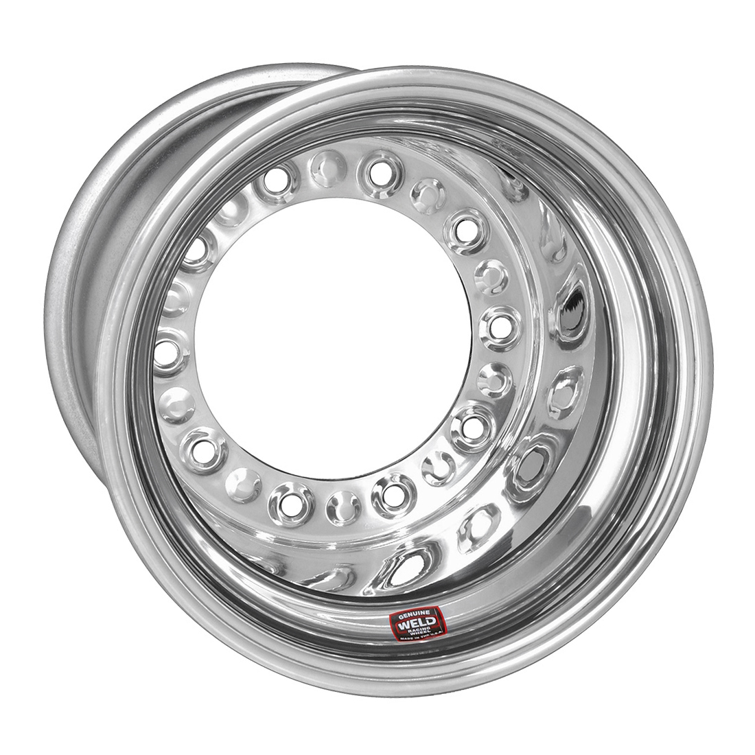 WELD Racing Wide 5 Hs 15X14 + Polished Shell