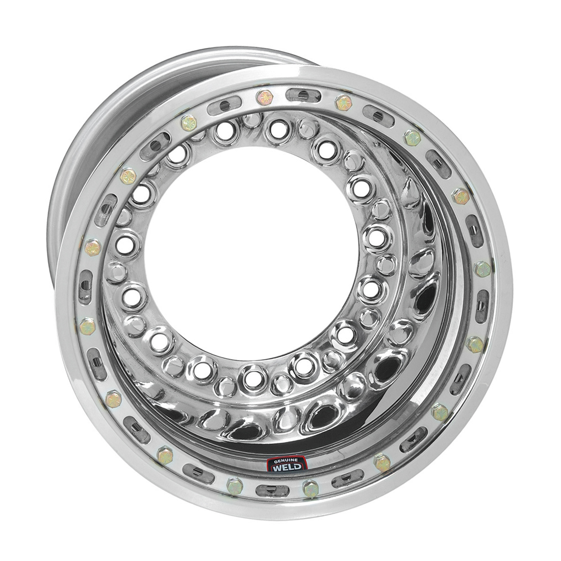 WELD Racing Wide 5 Xl 15X16 + Polished Shell