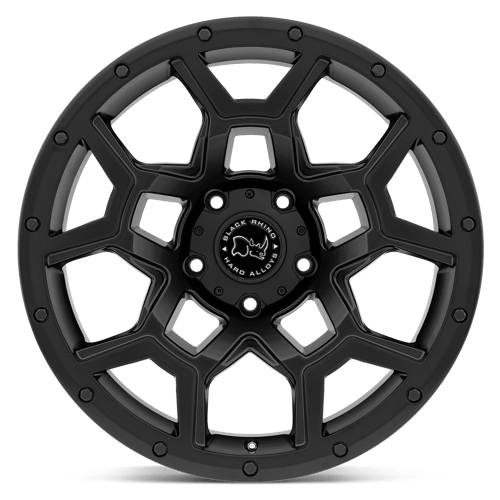 Black Rhino Hard Alloys Overland 18X8 +30 Matte Black