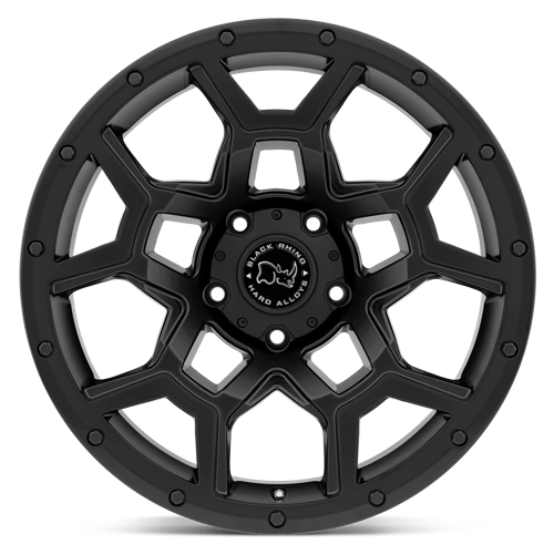 Black Rhino Hard Alloys Overland 20X9.5 -18 Matte Black