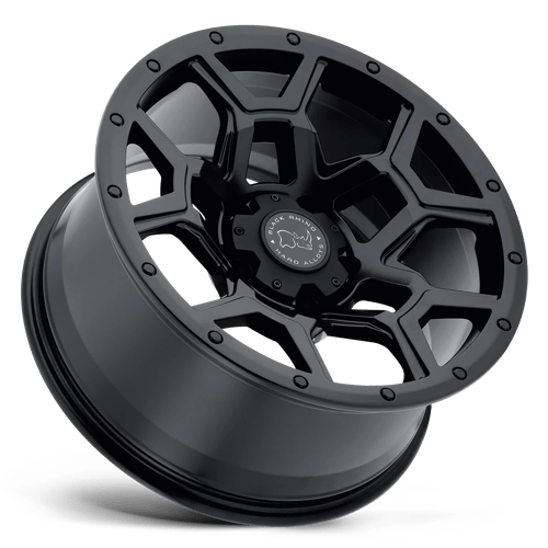 Black Rhino Hard Alloys Overland 17X9.5 -18 Matte Black