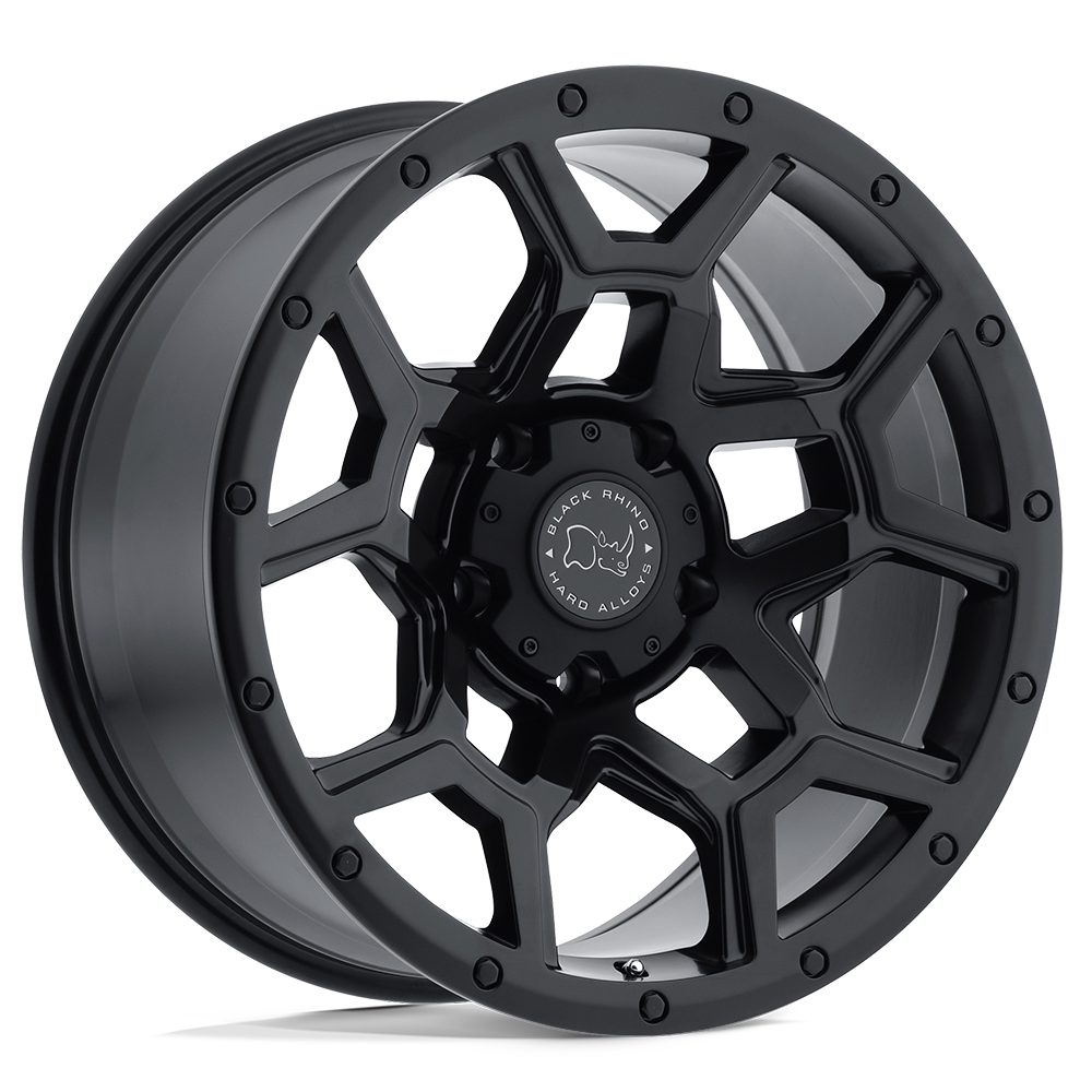 Black Rhino Hard Alloys Overland 18X9.5 -18 Matte Black
