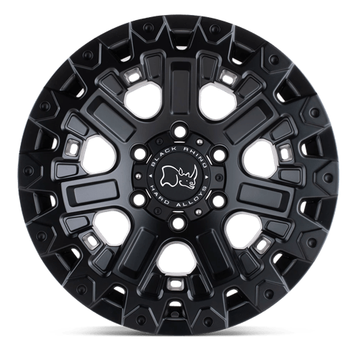 Black Rhino Hard Alloys Ozark 17X9.5 +12 Matte Black