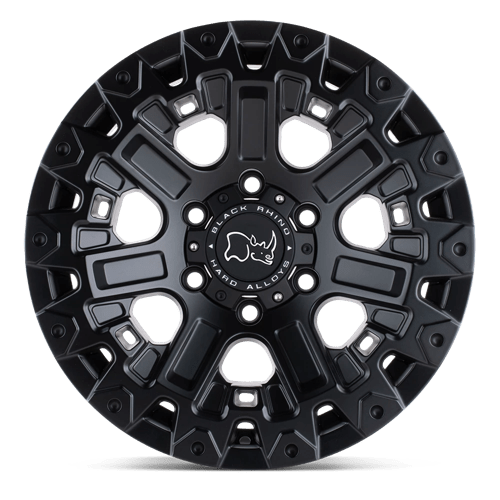 Black Rhino Hard Alloys Ozark 17X9.5 -18 Matte Black