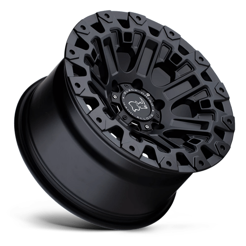 Black Rhino Hard Alloys Ozark 17X9.5 +12 Matte Black