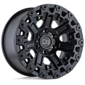 Black Rhino Hard Alloys Ozark 17X9.5 -18 Matte Black