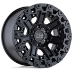 Black Rhino Hard Alloys Ozark 17X9.5 -18 Matte Black