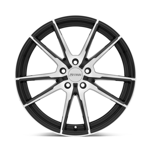 Petrol P0A 17X8 +32 Gloss Black W/ Mach Cut Face