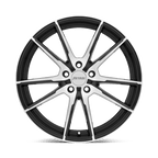 Petrol P0A 17X8 +40 Gloss Black W/ Mach Cut Face