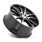 Petrol P0A 18X8 +35 Gloss Black W/ Mach Cut Face
