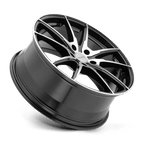 Petrol P0A 17X8 +40 Gloss Black W/ Mach Cut Face
