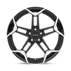 Petrol P1A 17X8 +35 Gloss Black W/ Mach Cut Face