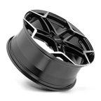 Petrol P1A 19X8 +40 Gloss Black W/ Mach Cut Face