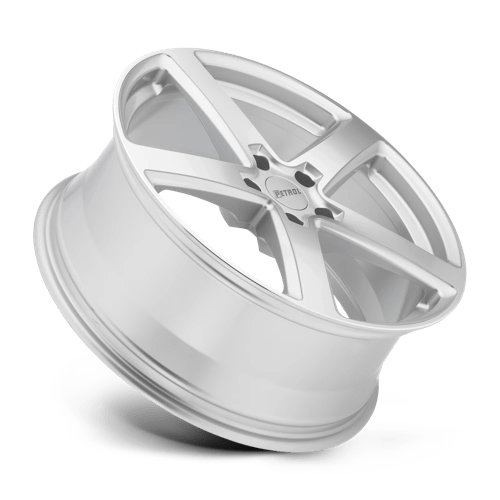 Petrol P2A 19X8 +35 Silver W/ Machined Cut Face