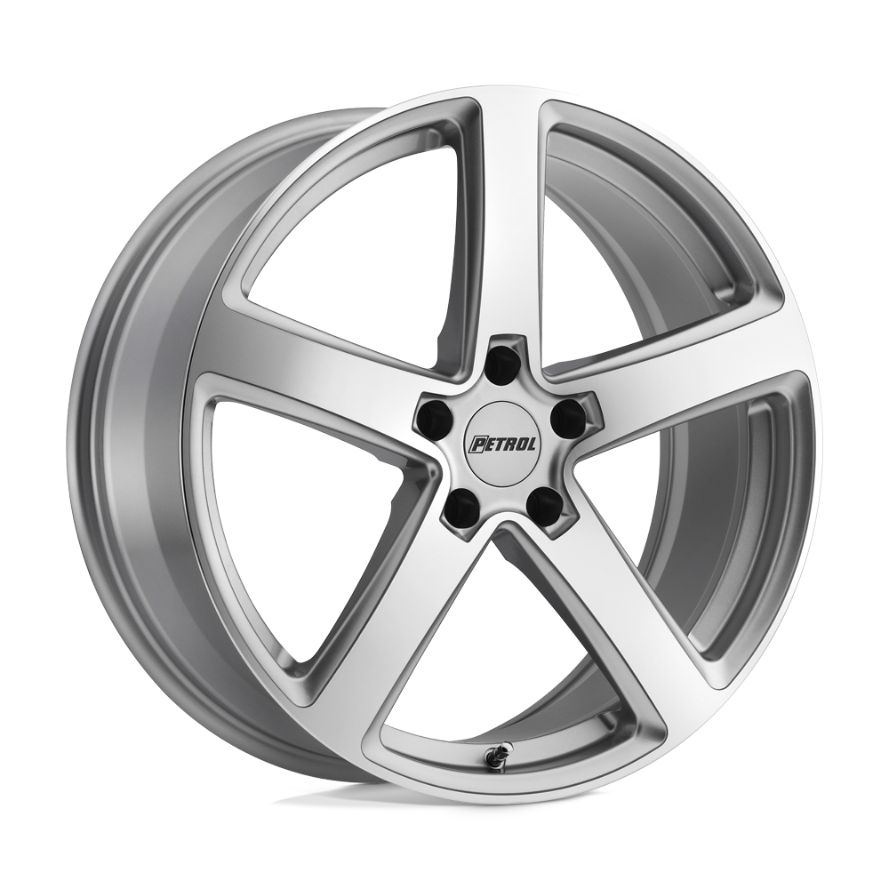 Petrol P2A 17X8 +40 Silver W/ Machined Cut Face