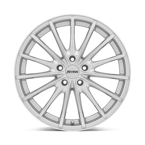 Petrol P3A 17X8 +35 Silver W/ Machined Cut Face