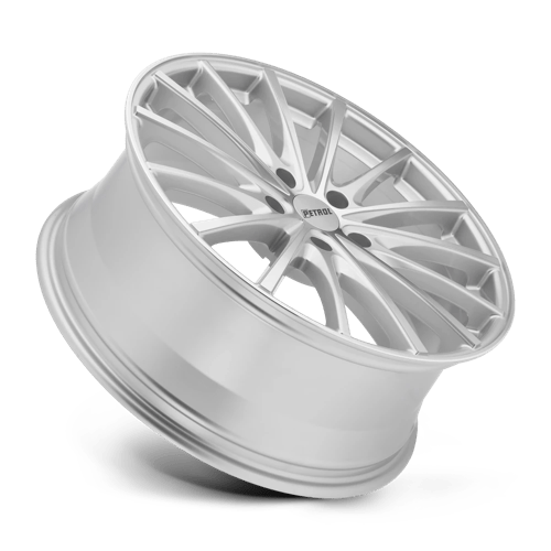 Petrol P3A 18X8 +40 Silver W/ Machined Cut Face
