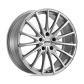 Petrol P3A 17X8 +40 Silver W/ Machined Cut Face