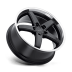 Petrol P1B 19X8 +40 Gloss Black W/ Mach Cut Lip