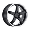 Petrol P1B 19X8 +32 Gloss Black W/ Mach Cut Lip