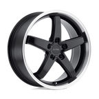 Petrol P1B 19X8 +40 Gloss Black W/ Mach Cut Lip