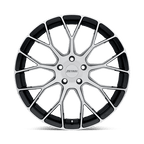 Petrol P2B 17X8 +40 Gloss Black W/ Mach Cut Face
