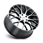 Petrol P2B 17X8 +40 Gloss Black W/ Mach Cut Face