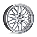 Petrol P4C 20X8.5 +40 Silver W/ Machined Face & Lip