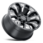 Black Rhino Hard Alloys Pinatubo 20X12 -44 Gloss Black Milled