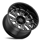 Black Rhino Hard Alloys Pismo 20X9.5 -18 Gloss Black W/ Milled Spokes