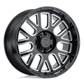 Black Rhino Hard Alloys Pismo 20X9.5 -18 Gloss Black W/ Milled Spokes