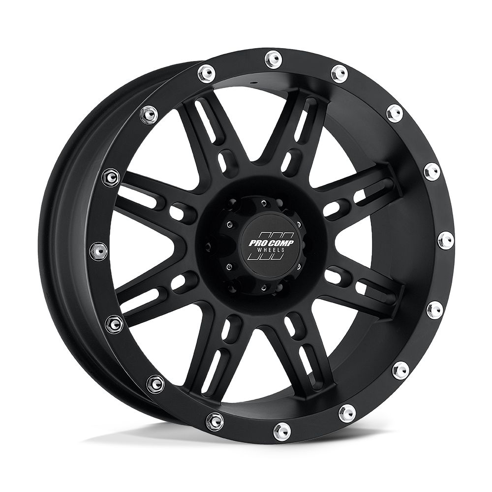 Pro Comp Alloys Pa31 Stryker 17X9 -6 Flat Black