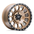 Pro Comp Alloys Pa34 Rockwell 17X8.5 +0 Matte Bronze W/ Black Lip