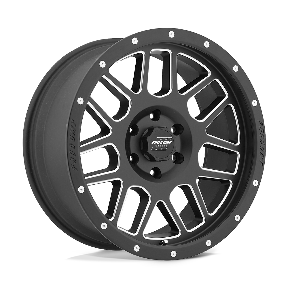 Pro Comp Alloys Pa40 Vertigo 18X9 +0 Satin Black Milled